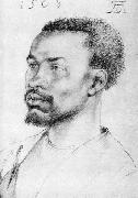 Albrecht Durer Head of a Negro oil